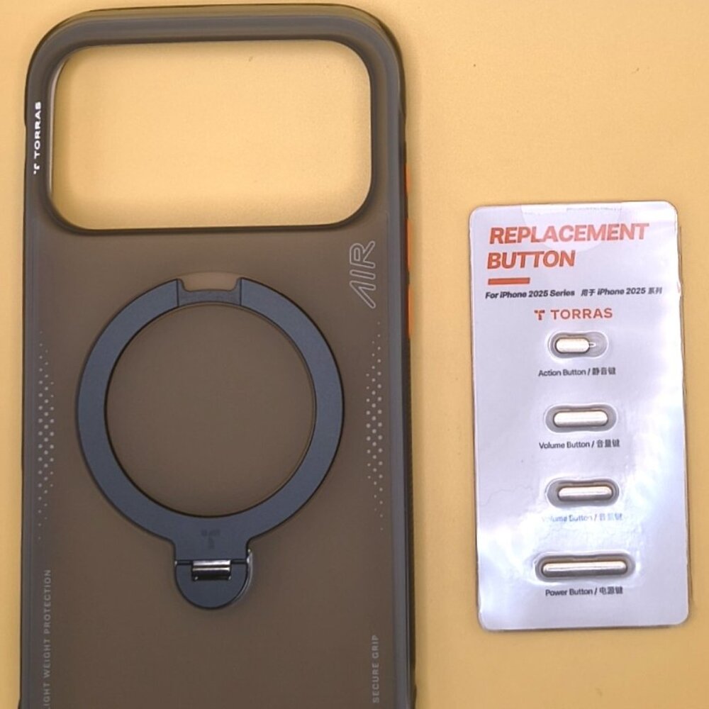 iPhone 17 Pro Max Case Ostand Q3 Air 360 Magnetic MagSafe Shockproof-Black-Sold